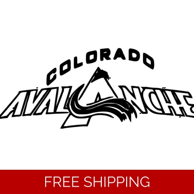 NHL Colorado Avalanche hockey Die Cut Vinyl Decal sticker NHL Colorado Avalanche hockey Die Cut Vinyl Decal sticker